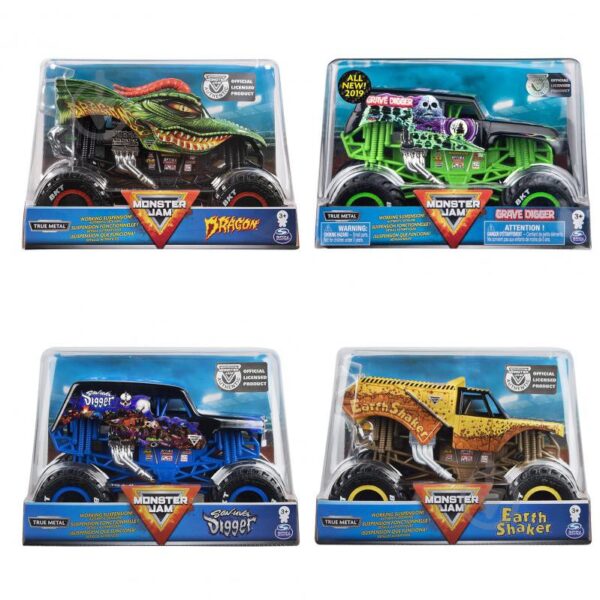 MONSTER JAM VEHICULO METALICO 1: