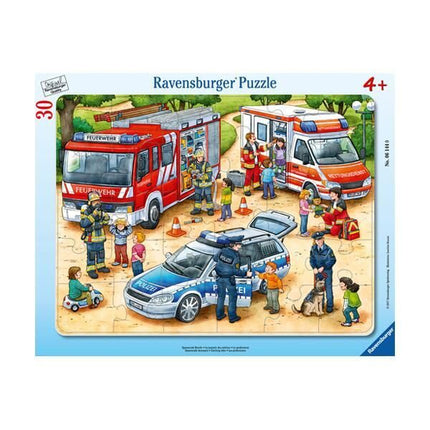 Puzzle enmarcado - Trabajos emocionantes
