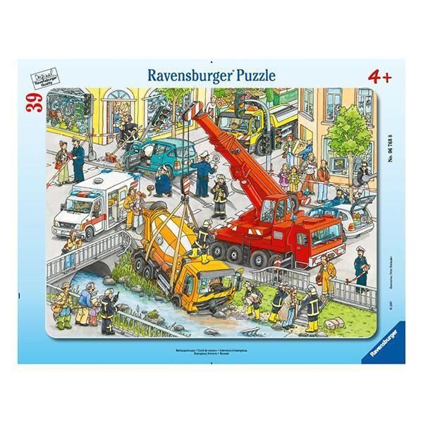 Puzzle enmarcado - Operativo de rescate