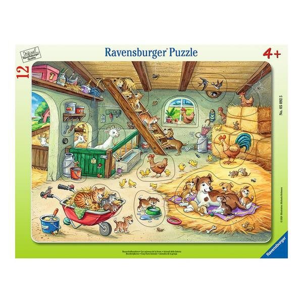 Puzzle enmarcado - La granja