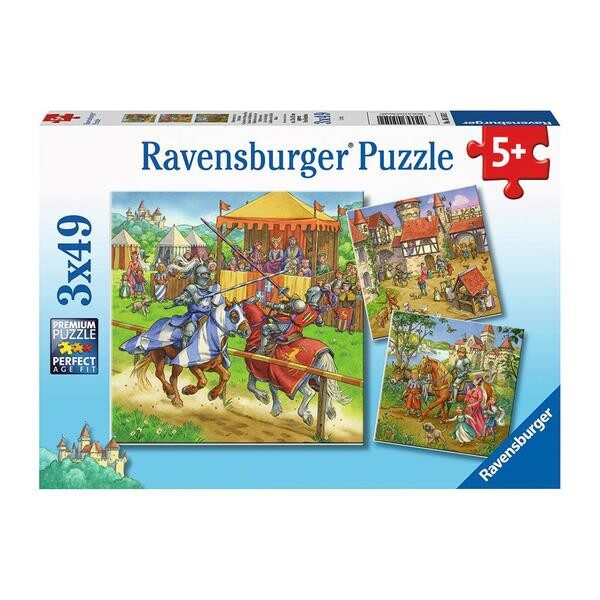 Puzzle Caballeros de la Edad Media - 3x49