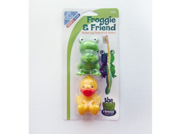 Sujetador para Cepillo de Dientes (2 unidades) Verde