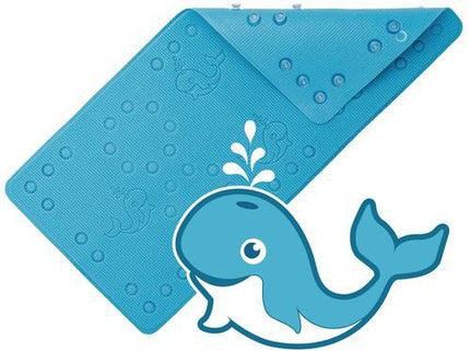 Mat Antideslizante para Bañera - Ballena Celeste