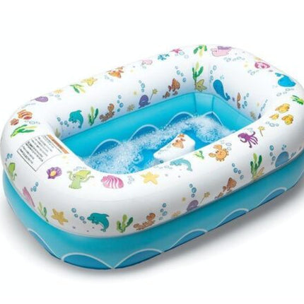 Bañera Inflable para Bebé - Under the Sea - Blanco