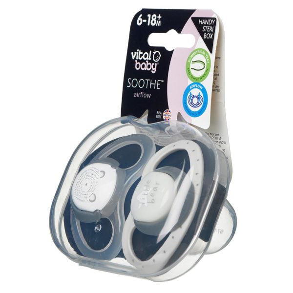 Pack 2 chupetes 6-18 meses Unisex