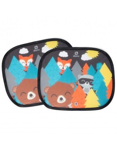 Pack de Sombrillas para Ventana (Diono Baby) (2 unidades) Multicolor
