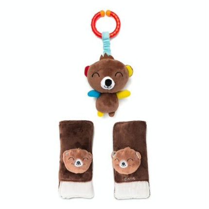 Almohadilla para Arnés con Juguete Multisensorial Diono Baby Oso