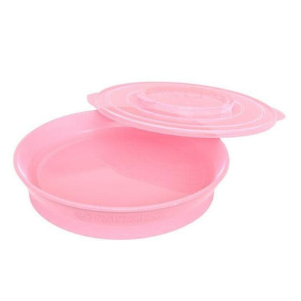 Plato Twistshake 6+m Rosado Pastel