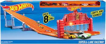 HOT WHEELS 6-Lane Race Set