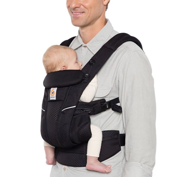PORTABEBE OMNI BREEZE ONYX BLACK (SOFTFLEX MESH)