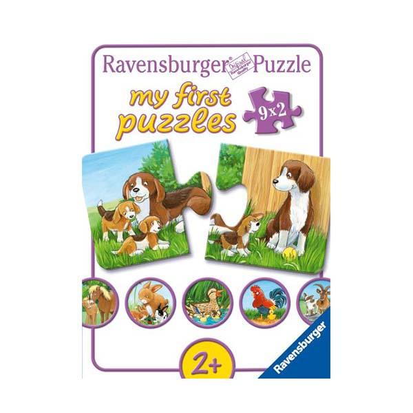 RAV 5072 Tierfamilien auf dem Bauernhof  9x2