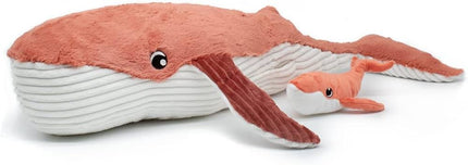 Gravillou La Ballena Mamá Y Bebé - Terracota