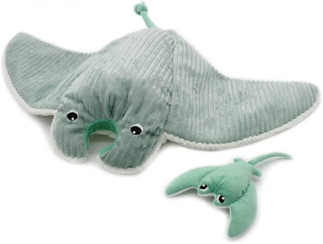 Mentalou Mantarraya Mamá Y Bebé - Menta