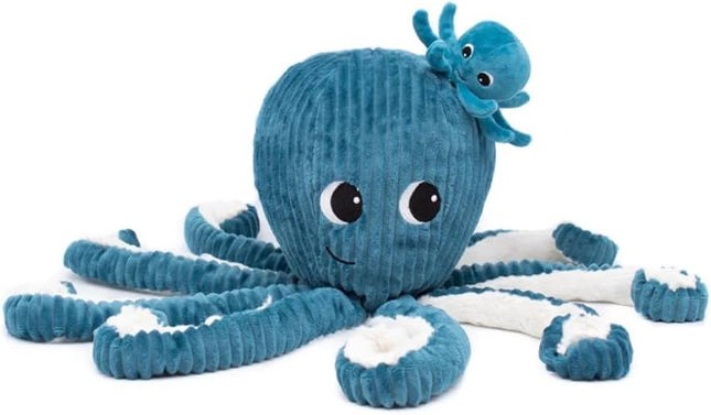 Filou Pulpo Mamá Y Bebé - Azul