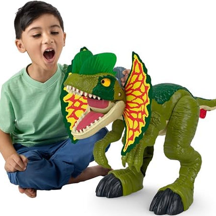 Imaginext Jurassic World Dinosaurio de Juguete Dilophosaurus