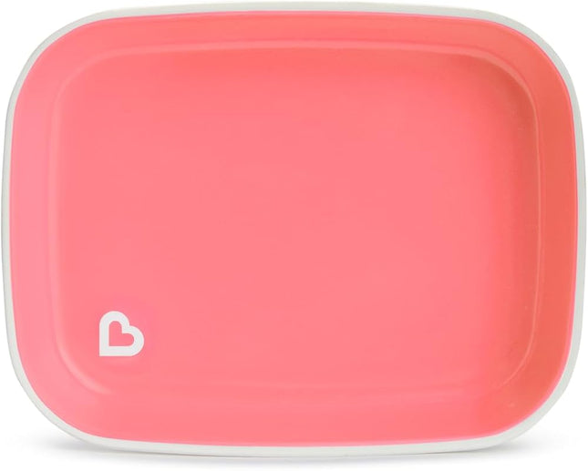Plato Splashª - Paquete de 1 (rosa - no se puede pegar)