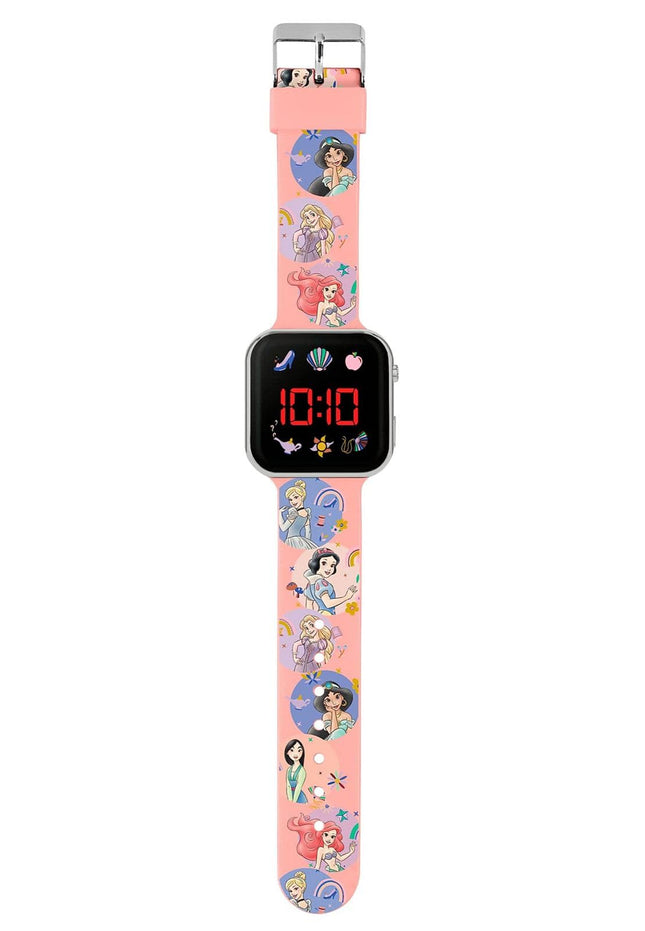 RELOJ PRINCESAS LED ROSADO