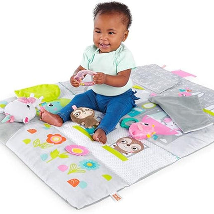 Gimnasio Bright Starts Floors of Fun Activity Gym & Dollhouse