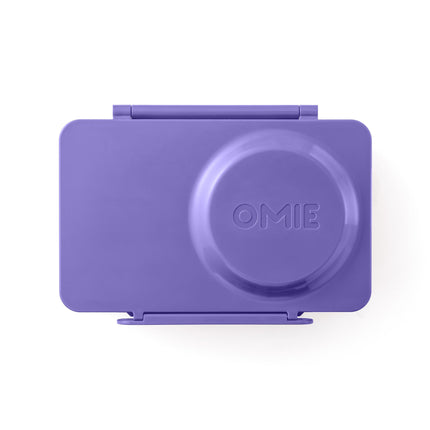 OmieBox® UP – Lonchera Térmica Infantil con Termo Integrado - Galaxy Purple