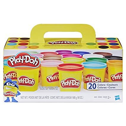 PLAY-DOH SÚPER MALETÍN DE COLORES - 20 LATAS