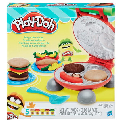 PLAY-DOH HAMBURGUESAS A LA PARRILLA