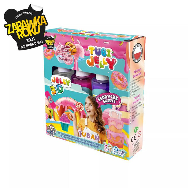 Set Tubi Jelly 3 Colores - Candy
