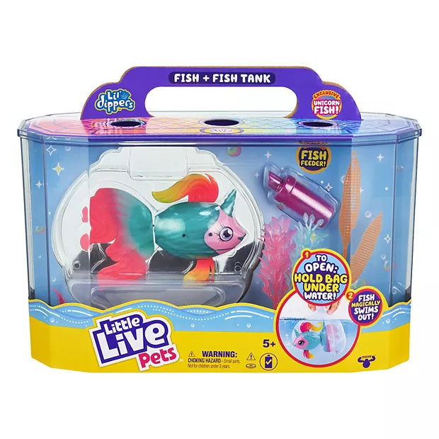 LITTLE LIVE PETS LIL' DIPPERS S4 PLAYSET FANTASEA