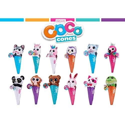 PELUCHE CON SORPRESA COCO CONES