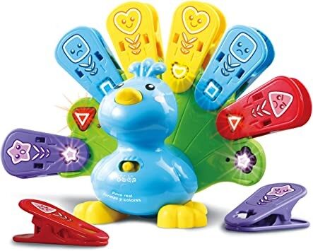 VTECH PAVO REAL FORMAS Y COLORES