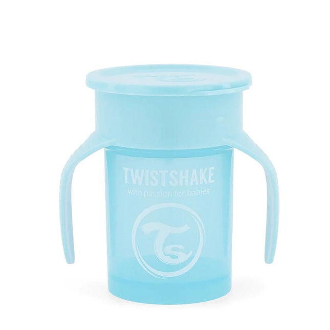Vaso 360 Twistshake Azul Pastel