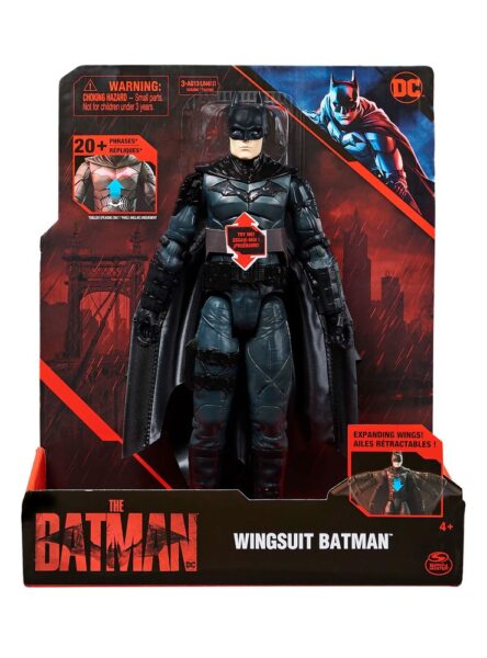 DC BATMAN FIGURA CAPA VOLADORA 30CM