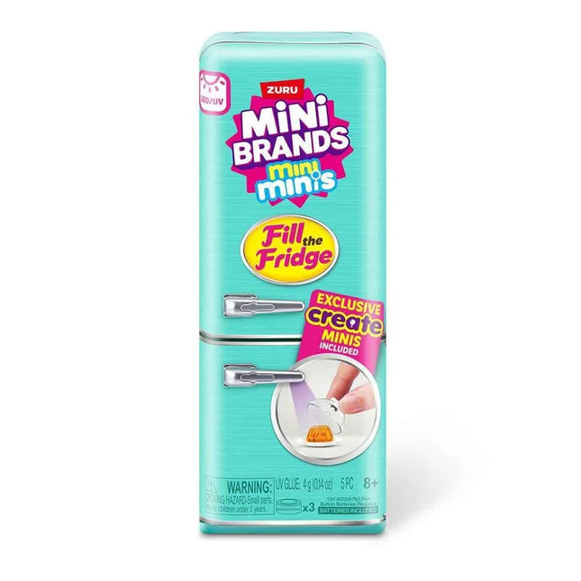 PLAYSET REFRIGERADOR MINI BRANDS LLENA EL REFRIGERADOR