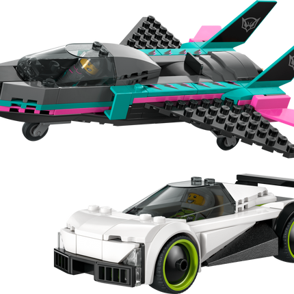 AVIÓN JET VS. AUTO