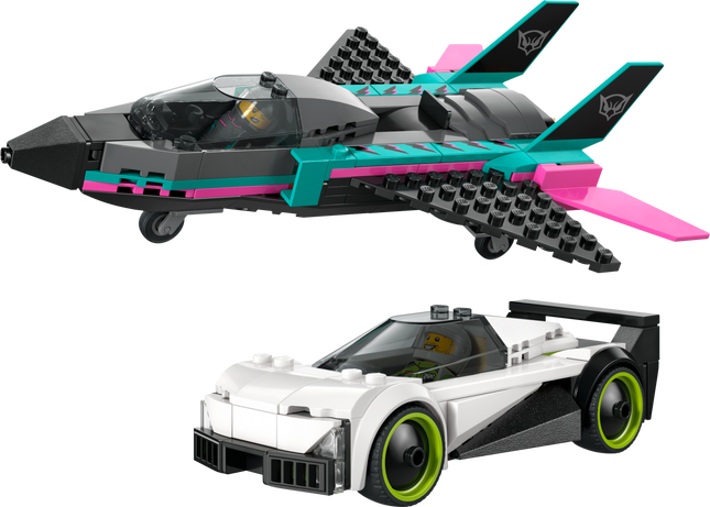 AVIÓN JET VS. AUTO