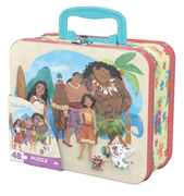 PUZZLE MOANA 2 48 PIEZAS EN CAJA METALICA
