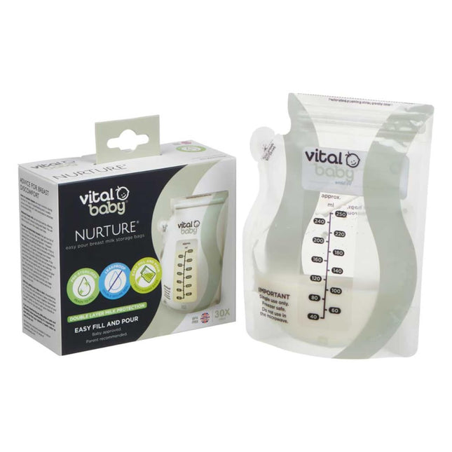 Bolsas para almacenar leche 30pcs