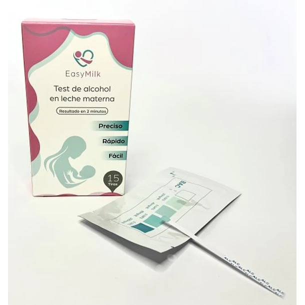TEST DE ALCOHOL LECHE MATERNA EASY MILK