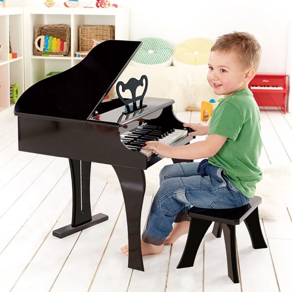 Happy Grand Piano, Black