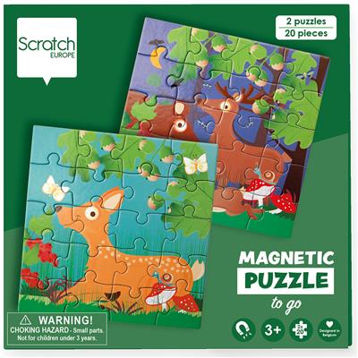 Magnetic Puzzle Book Forest