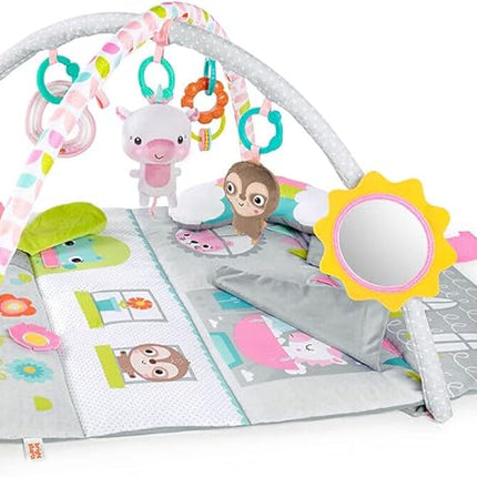 Gimnasio Bright Starts Floors of Fun Activity Gym & Dollhouse