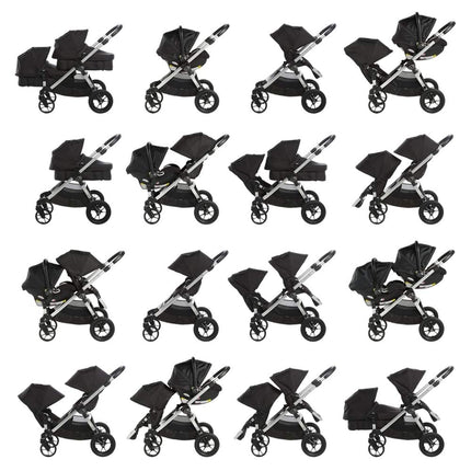 TRAVEL SYSTEM CITY SELECT BABY JOGGER + 2 SILLAS B-Safe Gen2 Infant Car Seat - Eclipse Black