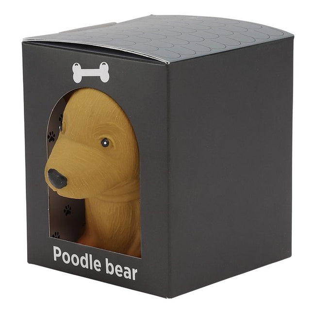 Juguete HEVEA Puppy Poodle Bear