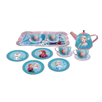 Set de Té Metálico 15 Piezas Frozen Disney