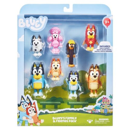 BLUEY MULTIPACK 8 FIGURAS S3