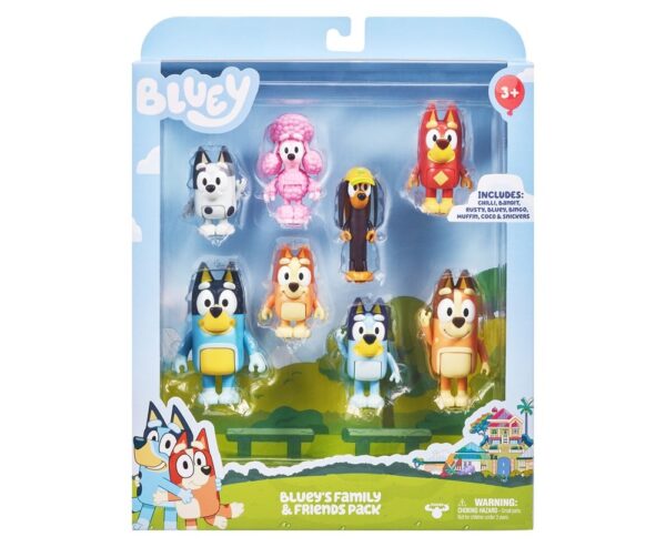 BLUEY MULTIPACK 8 FIGURAS S3