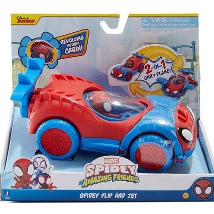 SPIDEY VEHÍCULO TRANSFORMACIÓN JET