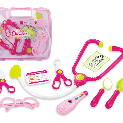 Kit de Juego de Doctor. Rosado