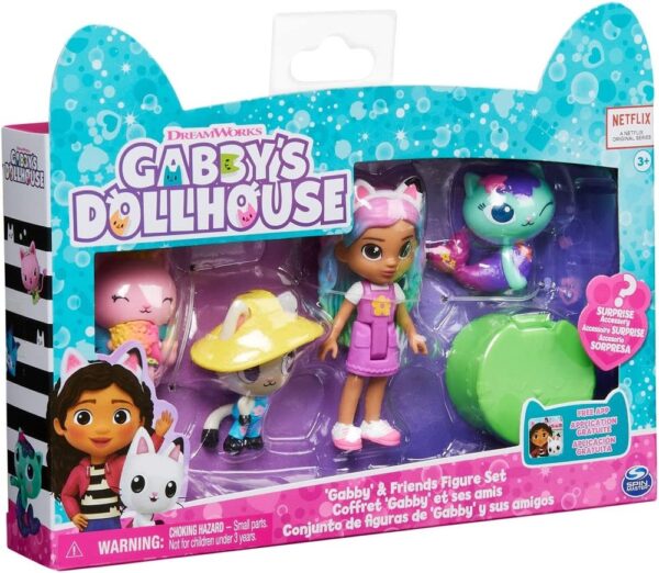 GABBY DH FRIEND FIG.PACK RAINBOW
