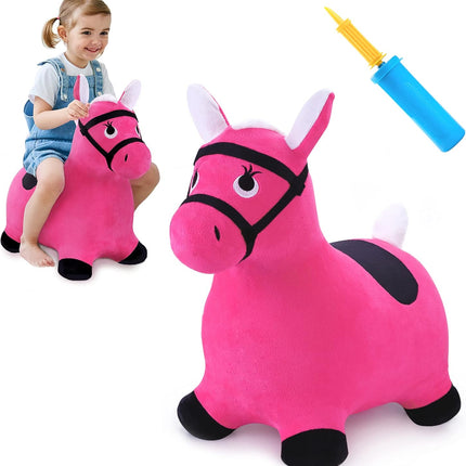 Bouncy Pink Horse