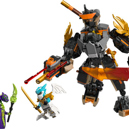 MECH DE MISIÓN DE COLE Y ZANE DRAGÓN